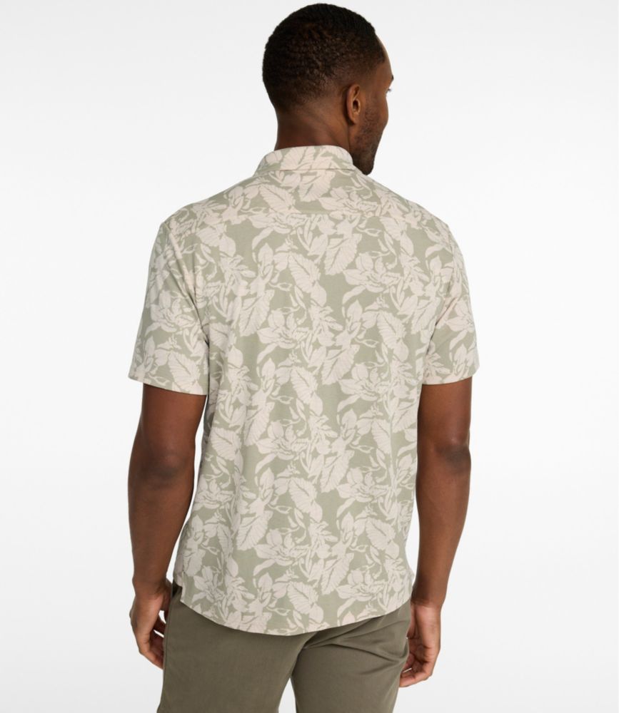 Men's Sunwashed Ultrasoft Button-Front Shirt, Short-Sleeve, Print - US 0217