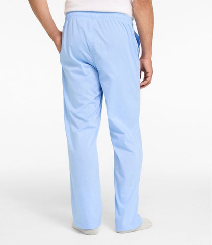 Men's Bean's Poplin Sleep Pants - US 6498