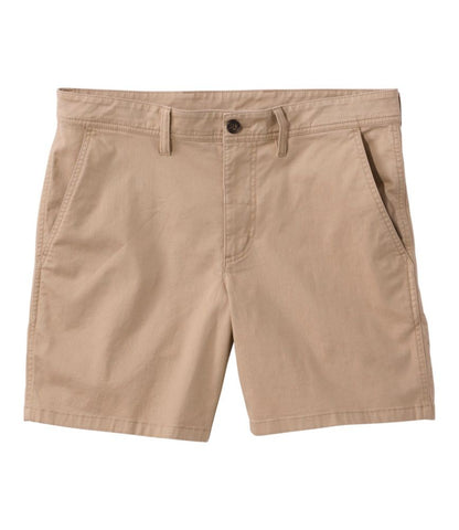 Men's Sunwashed Khaki Shorts, 7" - US 9860