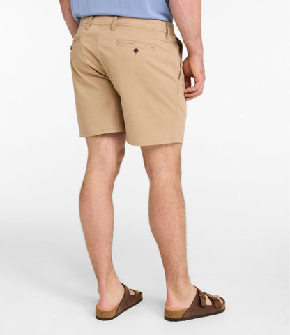 Men's Sunwashed Khaki Shorts, 7" - US 9860