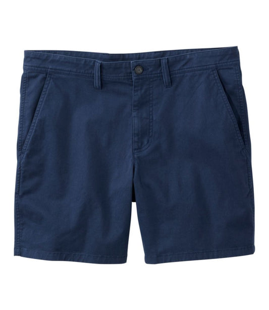 Men's Sunwashed Khaki Shorts, 7" - US 9736