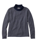 Women's The Original Double L® Sweater, Rollneck Bird's-Eye - US 4228