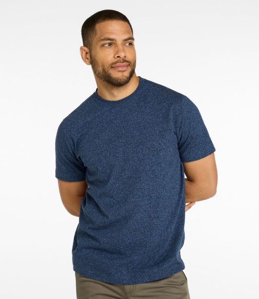 Men's Carefree Unshrinkable Tee, Slightly Fitted, Short-Sleeve - US 2306