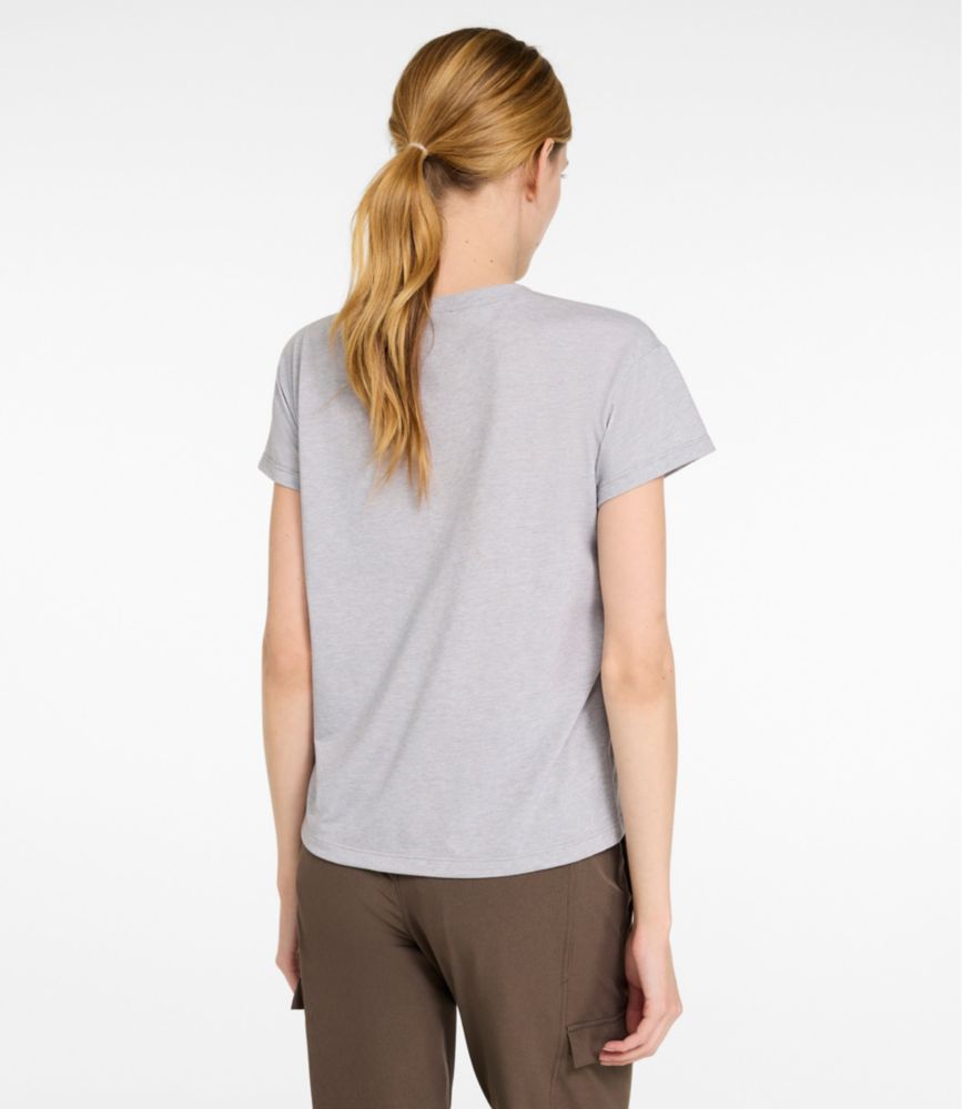 Women's Mountainside Crewneck Tee, Short-Sleeve Graphic - US 6150
