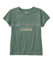 Deep Sea Green Retro Katahdin Graphic