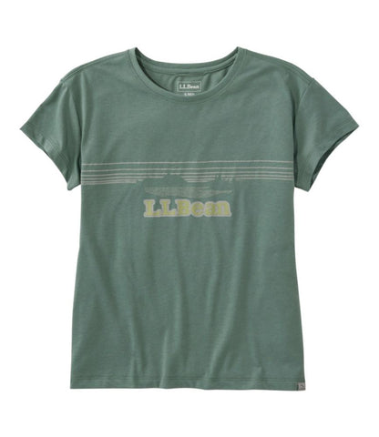 Women's Mountainside Crewneck Tee, Short-Sleeve Graphic - US 1849