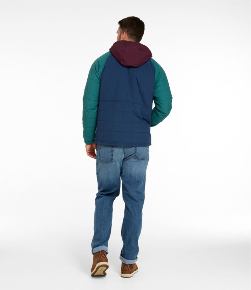 Men's Mountain Classic Insulated Anorak, Colorblock - US 4530