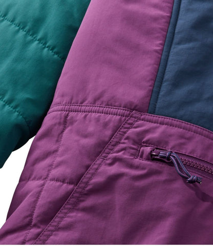 Women's Mountain Classic Insulated Anorak, Colorblock - US 5758