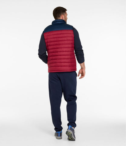 Men's Access Down Vest, Colorblock - US 2991