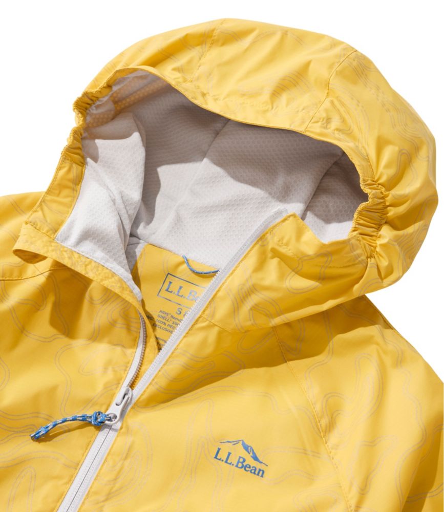 Kids' Wind and Rain Jacket, Lined & Reflective Zipper - US 5599