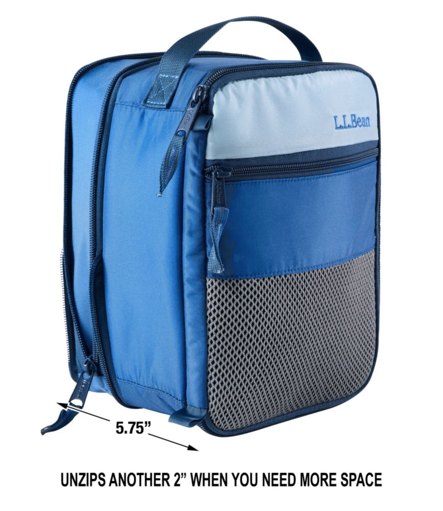 Expandable Lunch Box, Colorblock - US 8191
