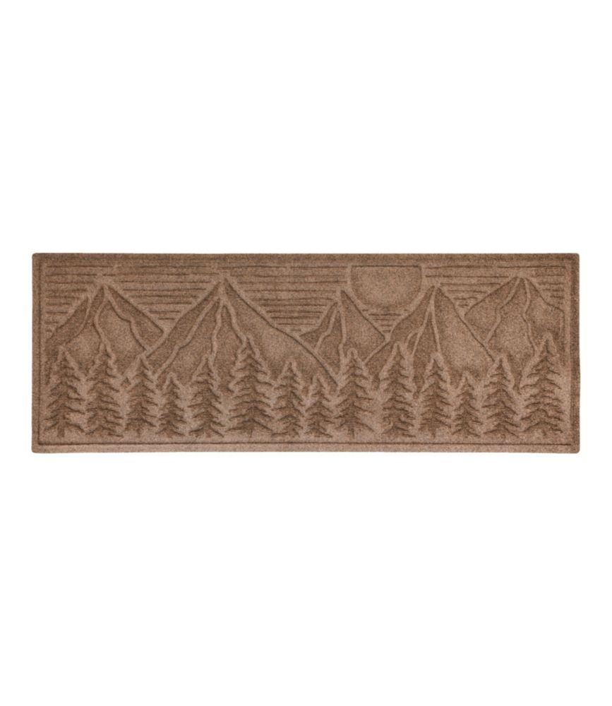 Everyspace Recycled Waterhog Wide Doormat, Treeline - US 0847