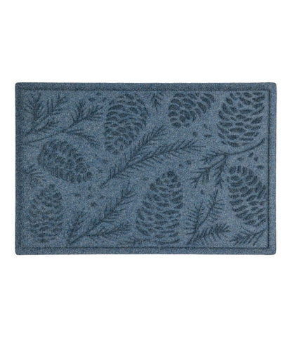 Everyspace Recycled Waterhog Doormat, Pine Cones - US 6526
