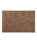 Everyspace Recycled Waterhog Doormat, Pine Cones - US 0987
