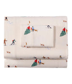 Holiday Heritage Flannel Sheet Set - US 3930
