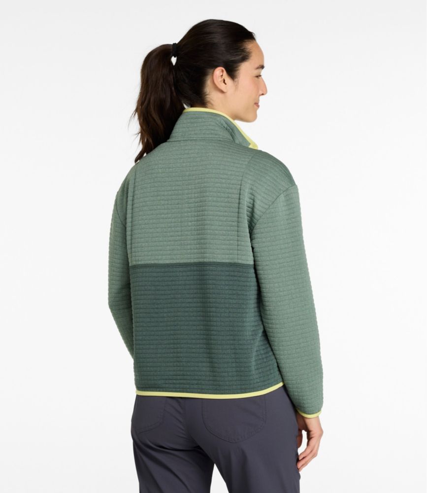 Women's Airlight Grid Pullover, Colorblock - US 3803