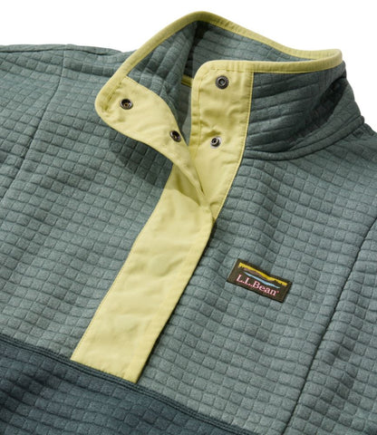 Women's Airlight Grid Pullover, Colorblock - US 3803