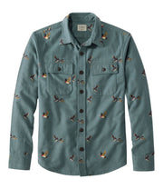 Forest Gray Flying Ducks
