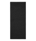 Heavyweight Recycled Waterhog Mat Runner, Geometric Rings - US 0655