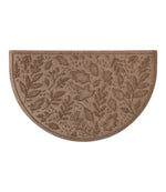 Everyspace Recycled Waterhog Doormat, Half Round, Foliage - US 4931