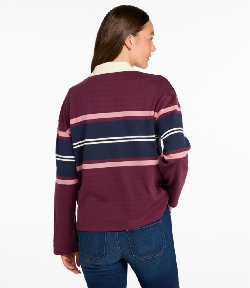 Women's Mountain Classic Rugby, Long-Sleeve Multi-Stripe - US 3334