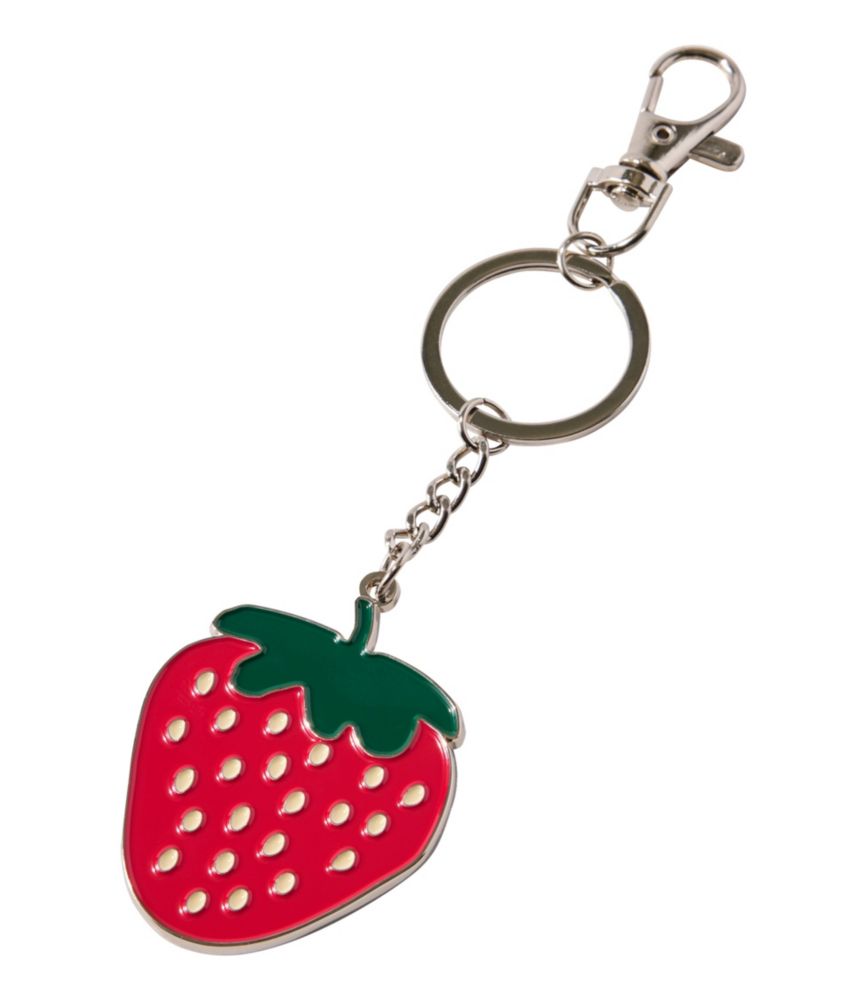 Enamel Charm, Strawberry - US 0256